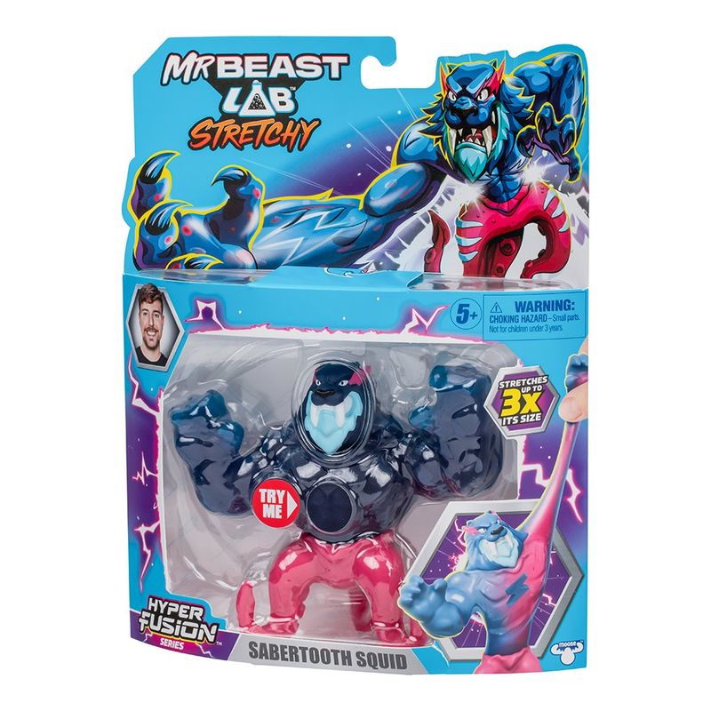Figura Acción Elástica Lab Hyper Fusion Serie Stretchy - Diseños Surtidos