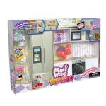 Set Infantil de Cocina en Miniatura con Refrigerador y Accesorios