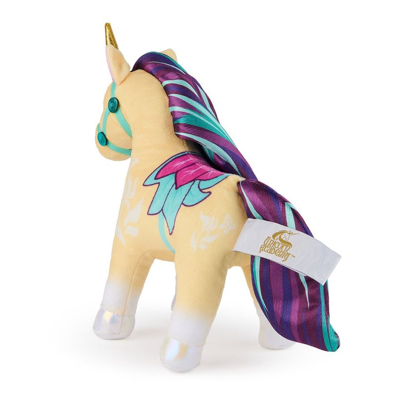 Peluche de Unicorn Academy Coleccionable con Melena Arcoíris - Colores Surtidos