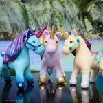 Peluche de Unicorn Academy Coleccionable con Melena Arcoíris - Colores Surtidos