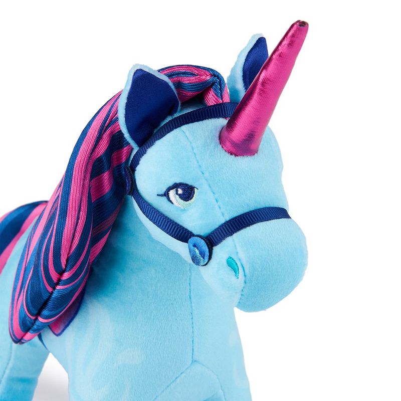 Peluche de Unicorn Academy Coleccionable con Melena Arcoíris - Colores Surtidos