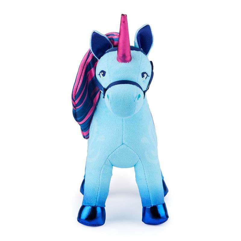 Peluche de Unicorn Academy Coleccionable con Melena Arcoíris - Colores Surtidos
