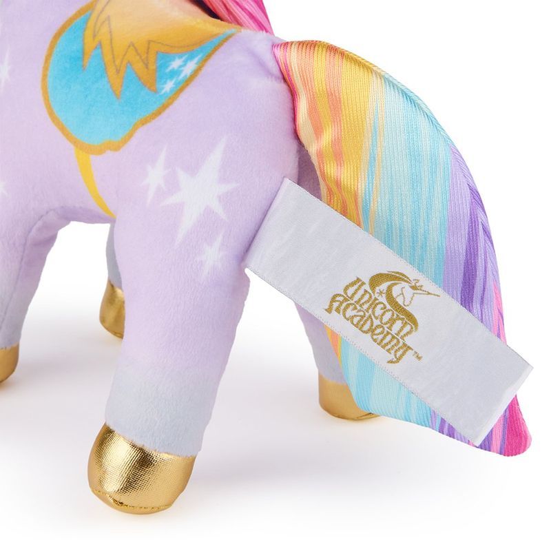 Peluche de Unicorn Academy Coleccionable con Melena Arcoíris - Colores Surtidos