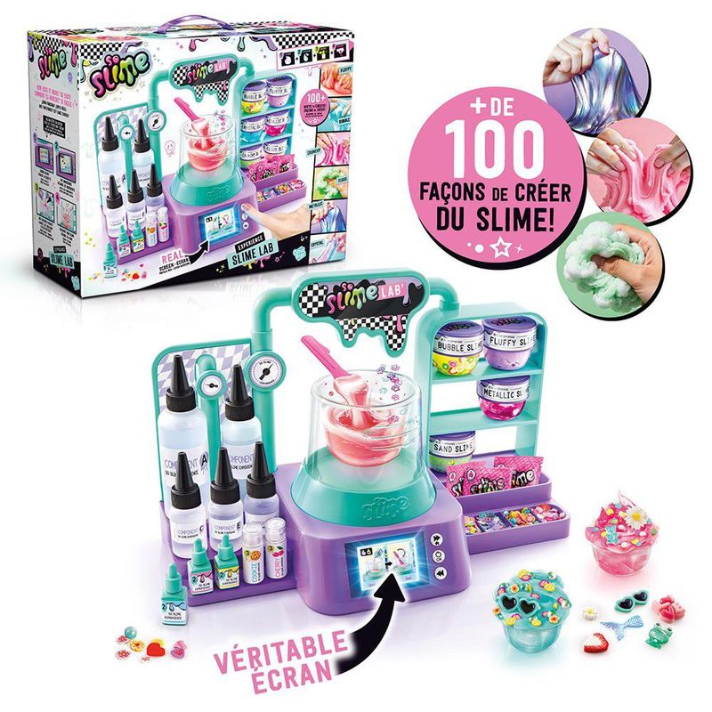 Kit Creativo Laboratorio de Experiencias con Slime Multicolor