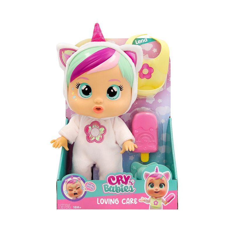 Muñeca Interactiva Cry Babies Fantasy Loving Care Diseños Surtidos