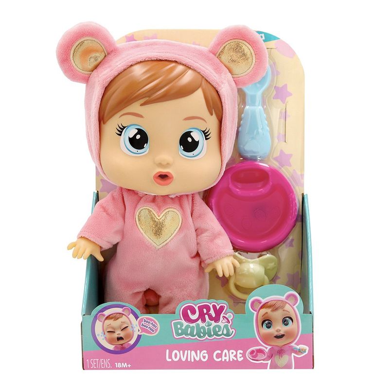 Muñeca Interactiva Cry Babies Fantasy Loving Care Diseños Surtidos