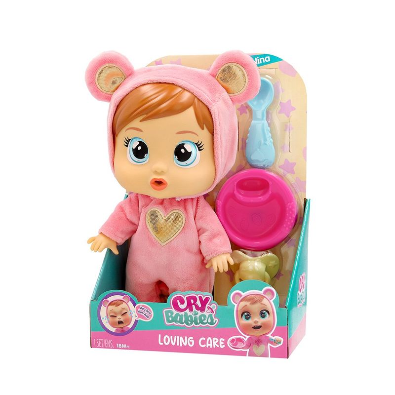 Muñeca Interactiva Cry Babies Fantasy Loving Care Diseños Surtidos