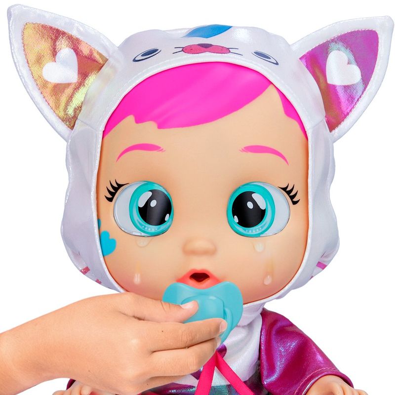 Muñeca Interactiva Cry Babies Stars con Accesorios Diseños Surtidos