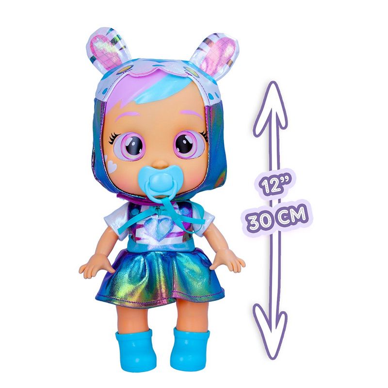 Muñeca Interactiva Cry Babies Stars con Accesorios Diseños Surtidos