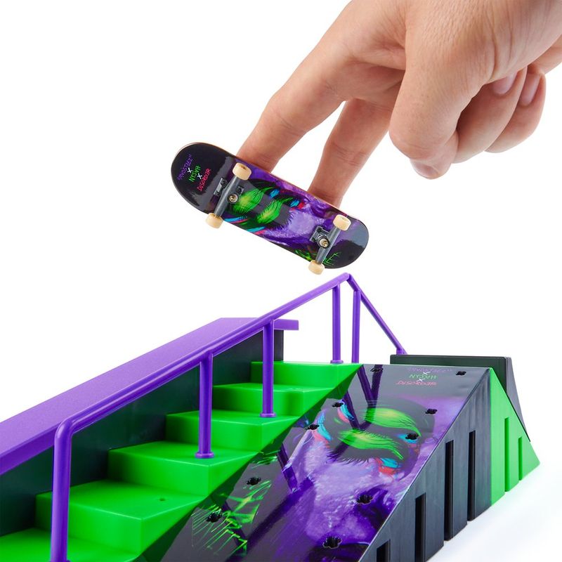 Set de Skateboarding para Patineta de dedos Multicolor