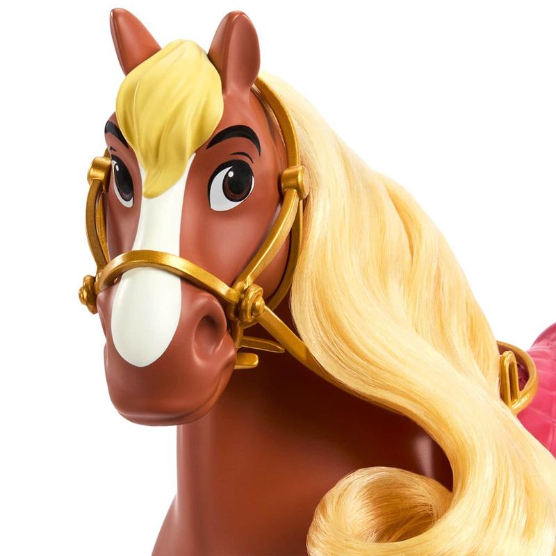 Set de Muñeca Disney Princess Bella y Caballo Philippe con Accesorios