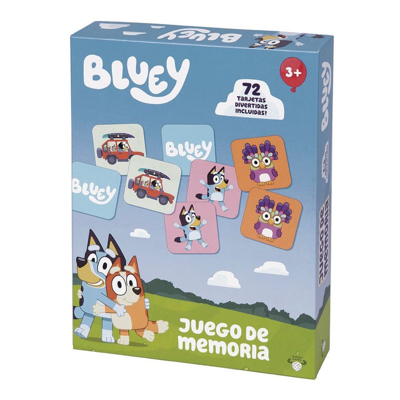 Juego de Mesa Memoria Inspirado en el universo de Bluey