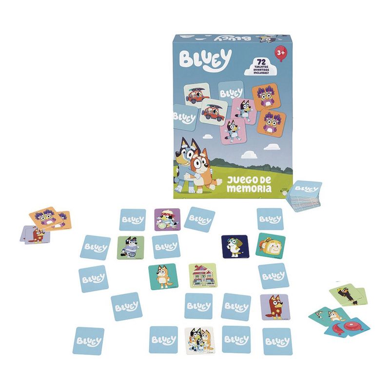 Juego de Mesa Memoria Inspirado en el universo de Bluey