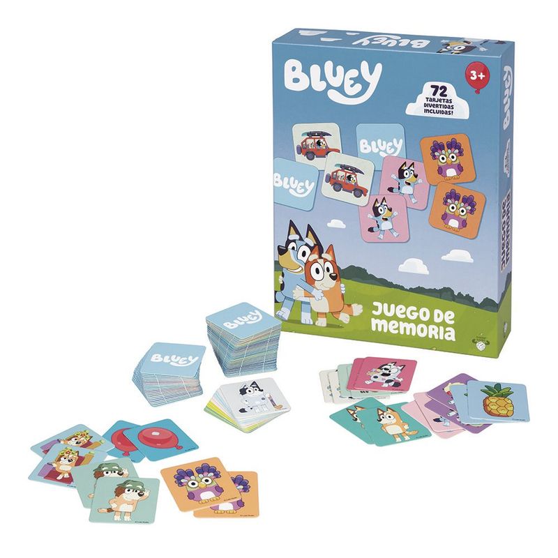 Juego de Mesa Memoria Inspirado en el universo de Bluey