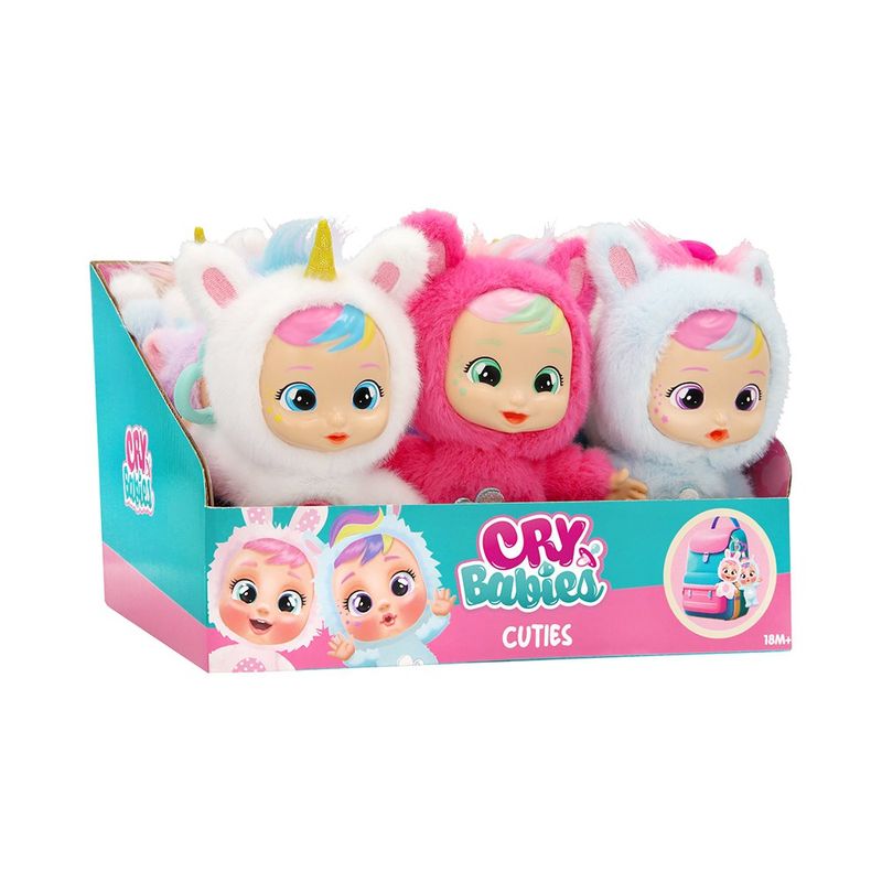 Llavero Infantil de Muñeca de Peluche Cuties - Diseños Surtidos