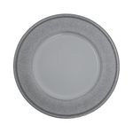 Plato Base Decorativo Escarchado Plateado 33 x 33 cm