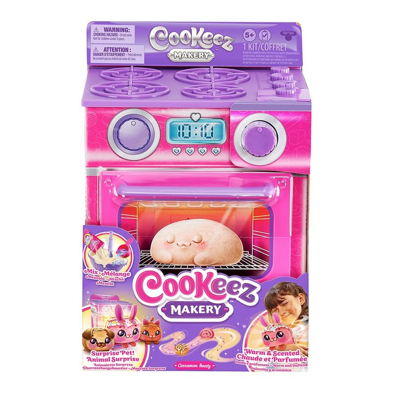 Set de Horneado con Mascota Sorpresa Interactiva Cookeez Makery Diseños Surtidos