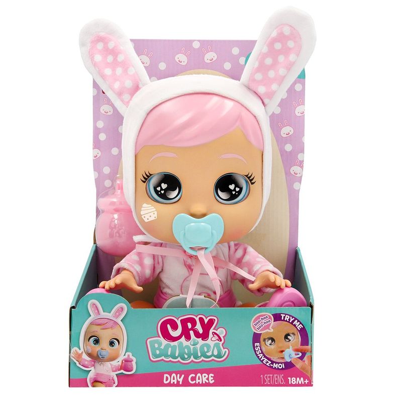 Muñeca Interactiva Cry Babies Day Care con Accesorios Diseños Surtidos