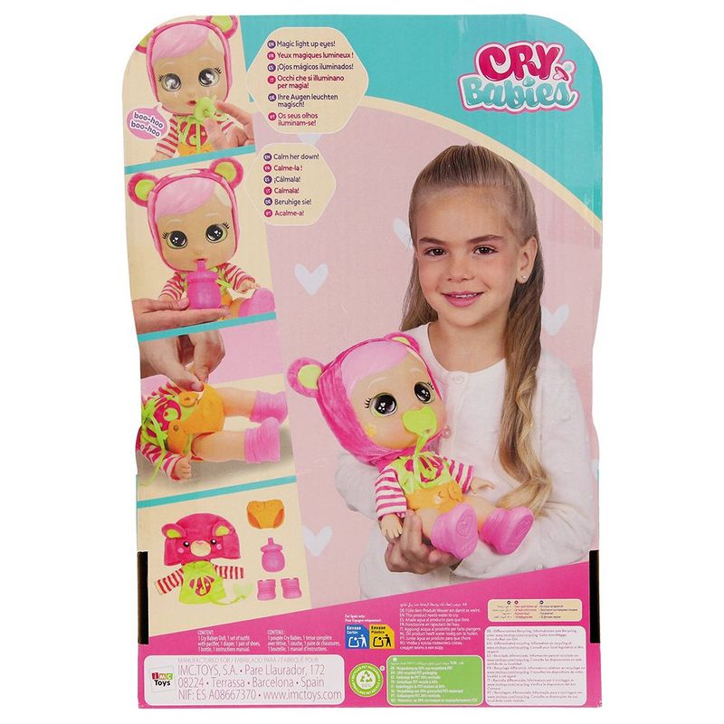 Muñeca Interactiva Cry Babies Day Care con Accesorios Diseños Surtidos