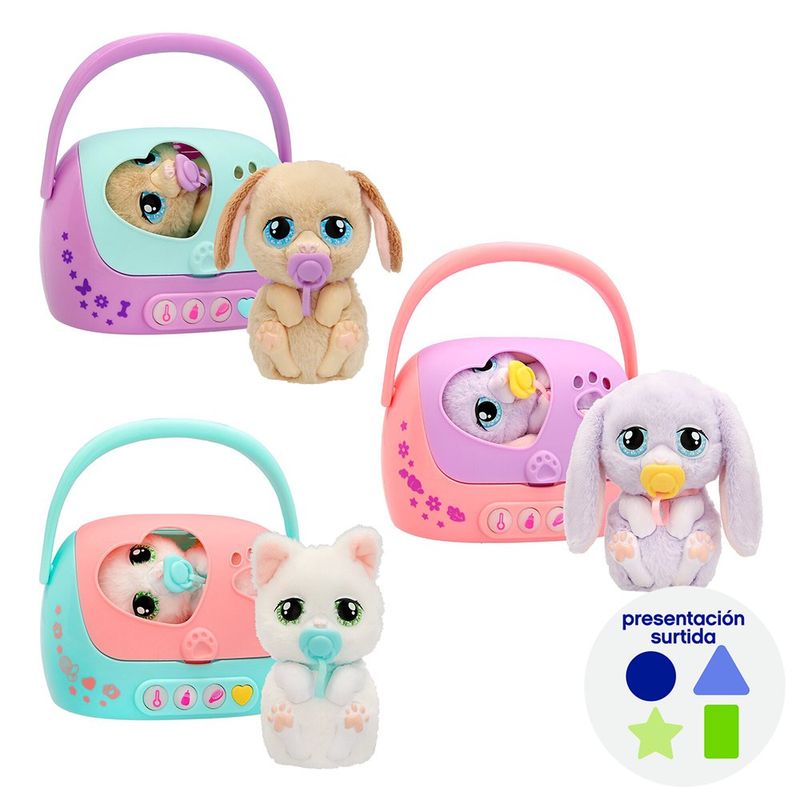 Juguete Infantil Mascota Interactiva Baby Paws Recién Nacido