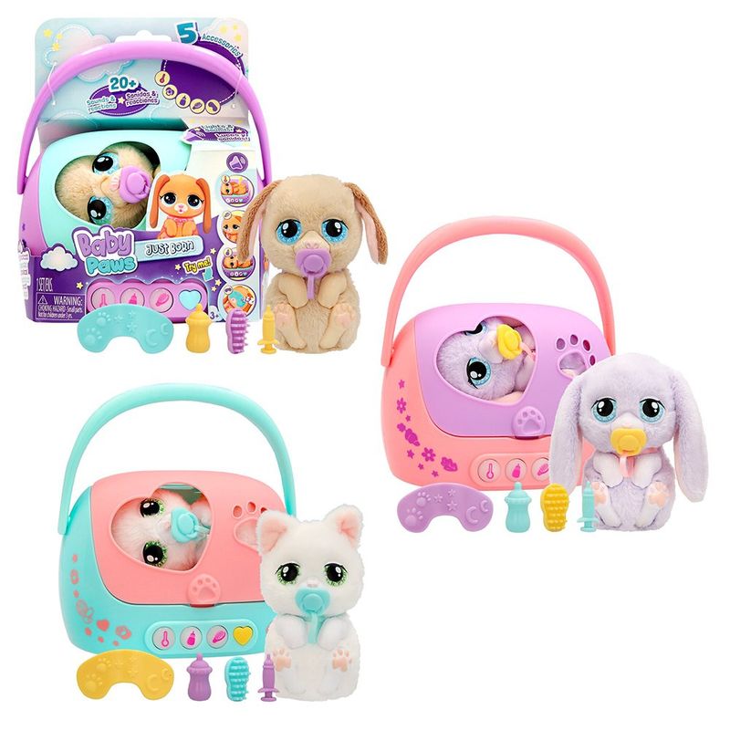 Juguete Infantil Mascota Interactiva Baby Paws Recién Nacido