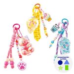 Kit de Creación de Llaveros Style 4 Ever DIY Keychain 3 Pack