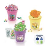 Kit de Creativo de 3 Macetas de Slime Perfumado Flower Multicolor