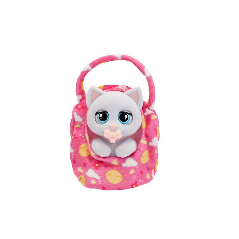 Juguete Infantil Mascota Baby Paws Tiny con Bolsa de Transporte de 7 cm - Diseños Surtidos