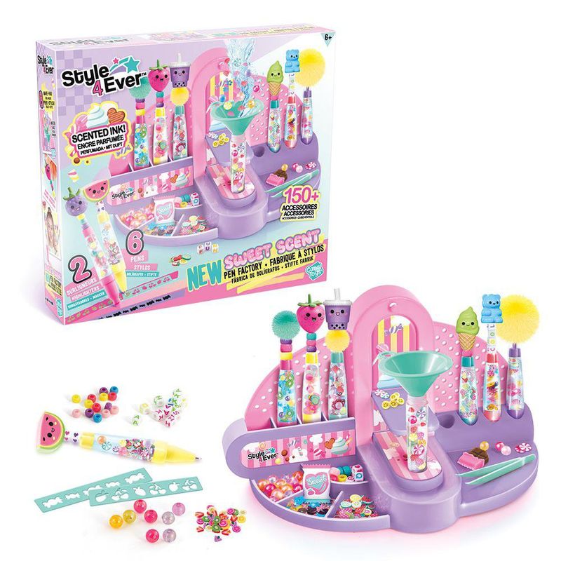 Fábrica de Bolígrafos Perfumados Sweet Scent con Más de 150 Accesorios