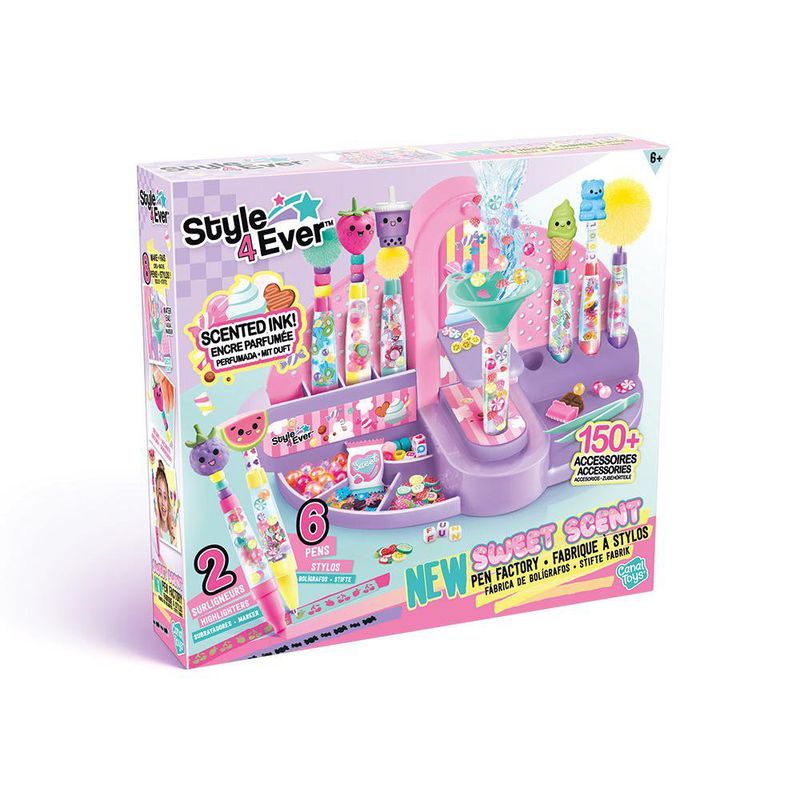 Fábrica de Bolígrafos Perfumados Sweet Scent con Más de 150 Accesorios