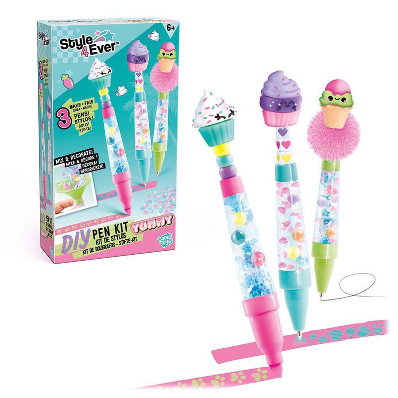 Mini Kit de Creación de Bolígrafos DIY Colores Surtidos