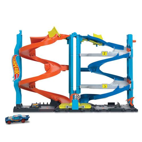 Torre De Carreras Doble Altura - Hot Wheels