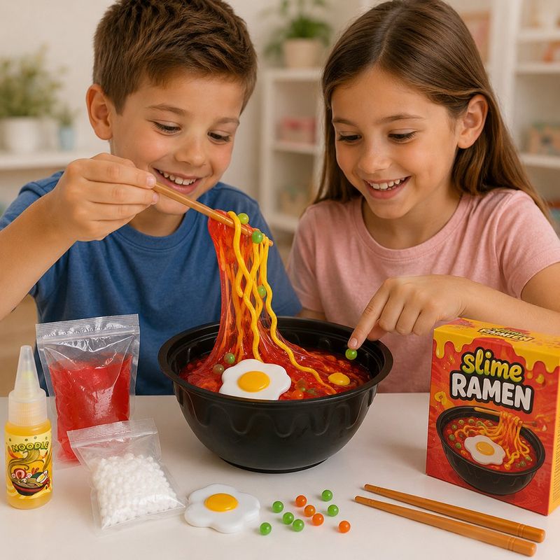 Kit Slime DIY Receta de Ramen
