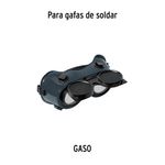 Lente Transparente de Repuesto para Gafas de Soldar GASO