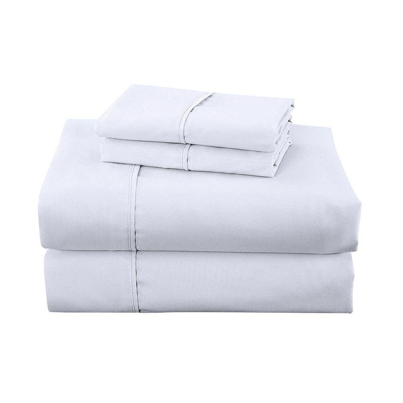 Set de Sábanas Queen de 4 Piezas para Cama 152 x 203 cm - Colores Surtidos