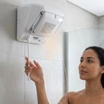Calentador de Ducha Eléctrico de 5400 W 127 V Color Blanco