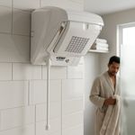 Calentador de Ducha Eléctrico de 5400 W 127 V Color Blanco