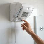 Calentador de Ducha Eléctrico de 5400 W 127 V Color Blanco