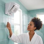Calentador de Ducha Eléctrico de 5400 W 127 V Color Blanco