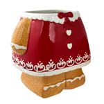 Galletero Navideño Decorativo Niña de Jengibre con Tapa 1400 ml