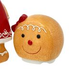 Galletero Navideño Decorativo Niña de Jengibre con Tapa 1400 ml