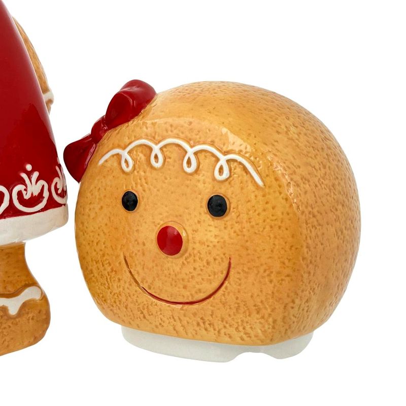 Galletero Navideño Decorativo Niña de Jengibre con Tapa 1400 ml