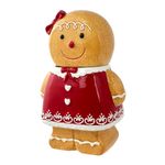 Galletero Navideño Decorativo Niña de Jengibre con Tapa 1400 ml