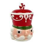 Galletero Decorativo Soldado de Plomo Navideño con Tapa 1500 ml