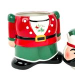 Galletero Decorativo Cascanueces Navideño con Tapa 1500 ml