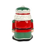 Galletero Decorativo Cascanueces Navideño con Tapa 1500 ml