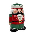 Galletero Decorativo Cascanueces Navideño con Tapa 1500 ml