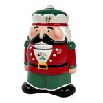 Galletero Decorativo Cascanueces Navideño con Tapa 1500 ml