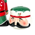 Galletero Decorativo Cascanueces Navideño con Tapa 1500 ml