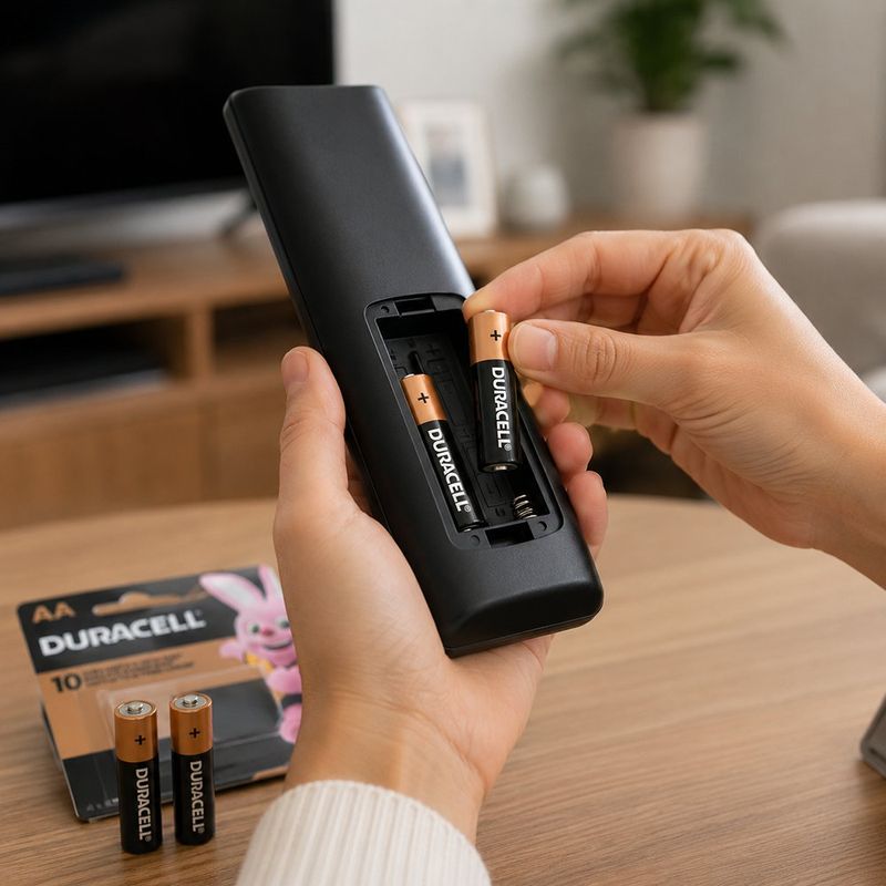 Baterías Alcalinas AA de 1.5 V para Uso General, 4 Unidades